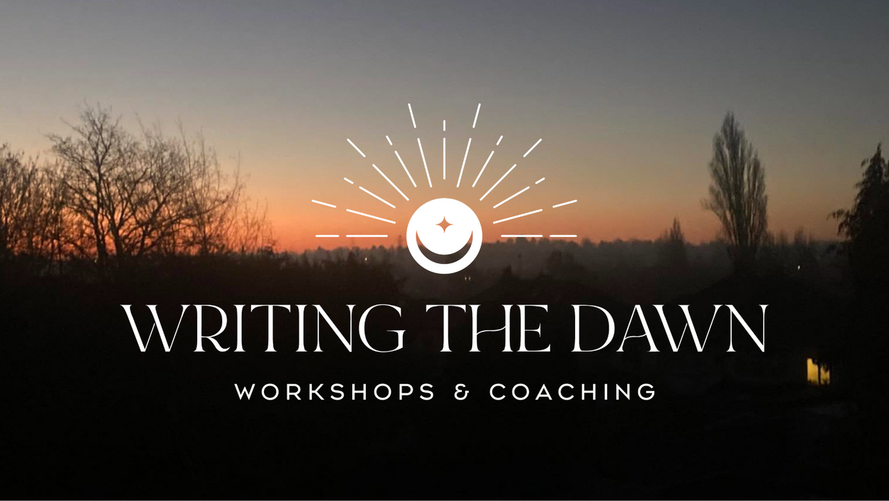 Writing the Dawn banner from the Writing the Dawn Substack.